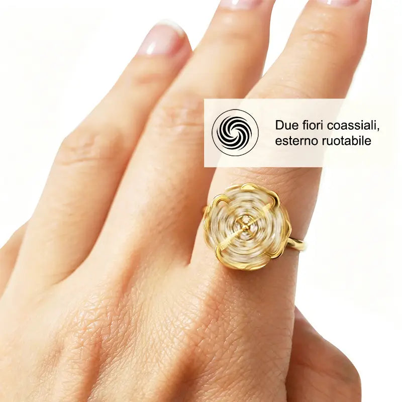 Anello Zen Quadrifoglio