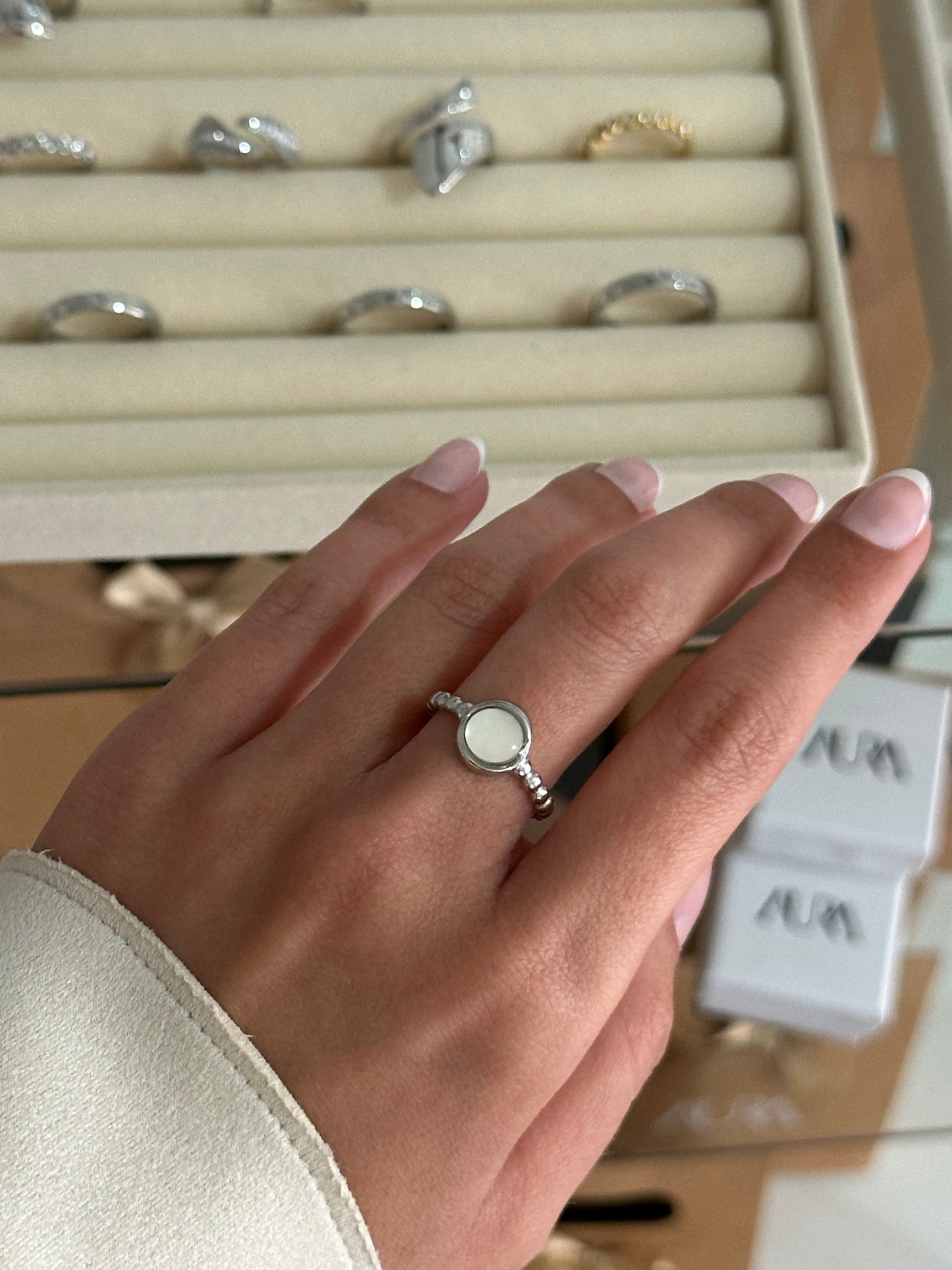 Anello Conchiglia Regolabile