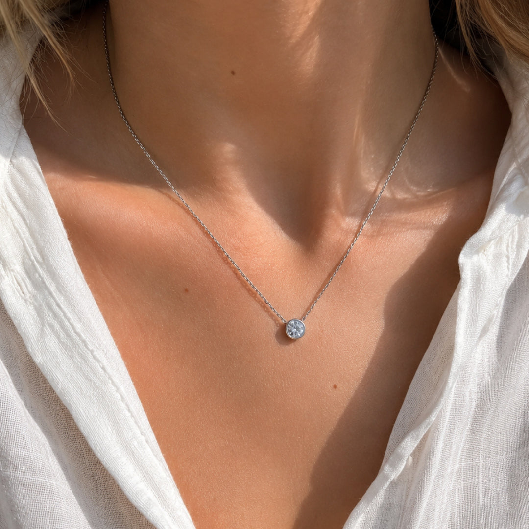 Collana Punto Luce Crystal