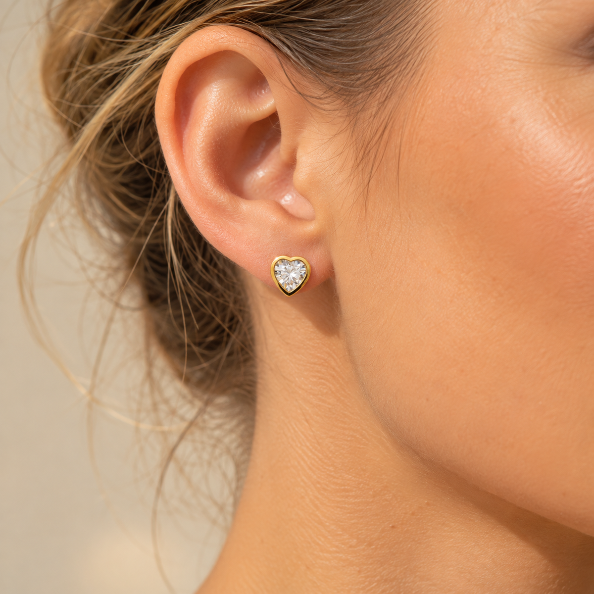 Orecchini Cuore Crystal