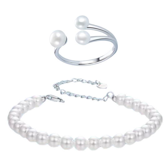 Set Seashell Pearl