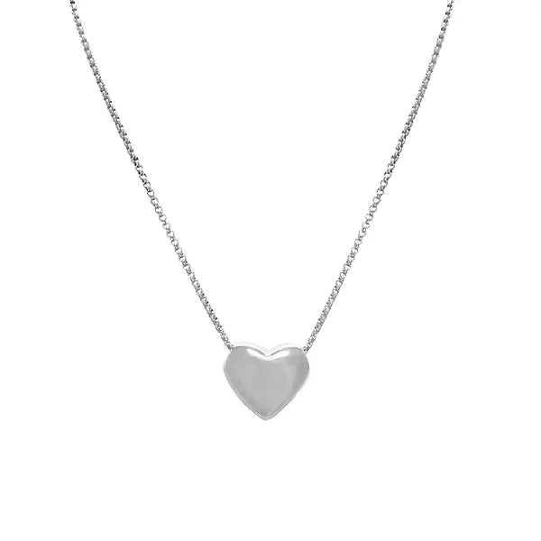 Collana Cuore Bombato