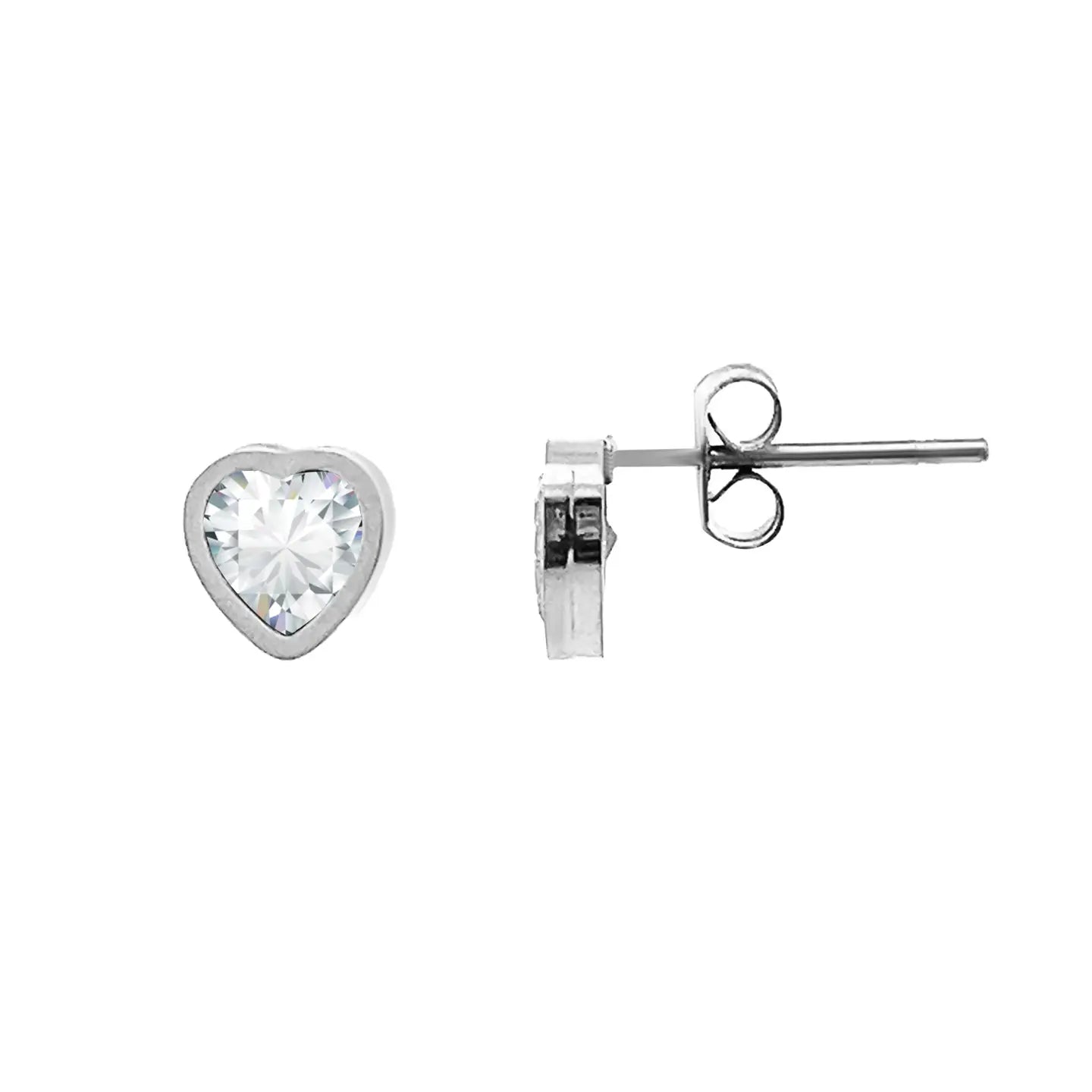Orecchini Cuore Crystal