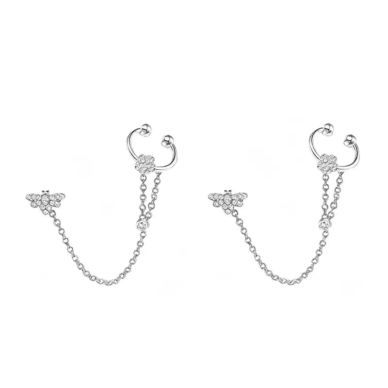 Orecchini Ear Cuff Miele
