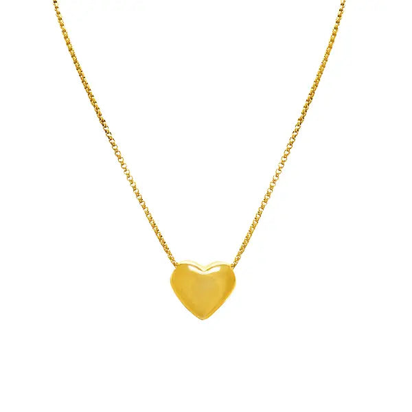 Collana Cuore Bombato