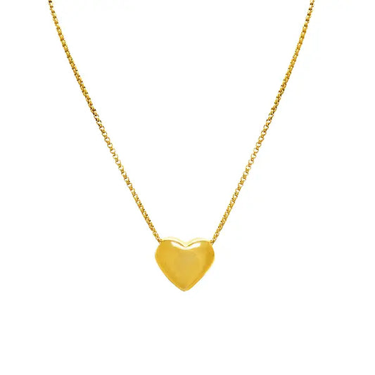 Collana Cuore Bombato