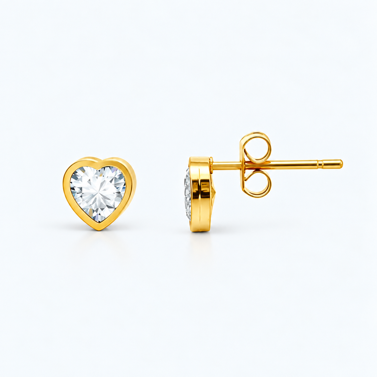 Orecchini Cuore Crystal