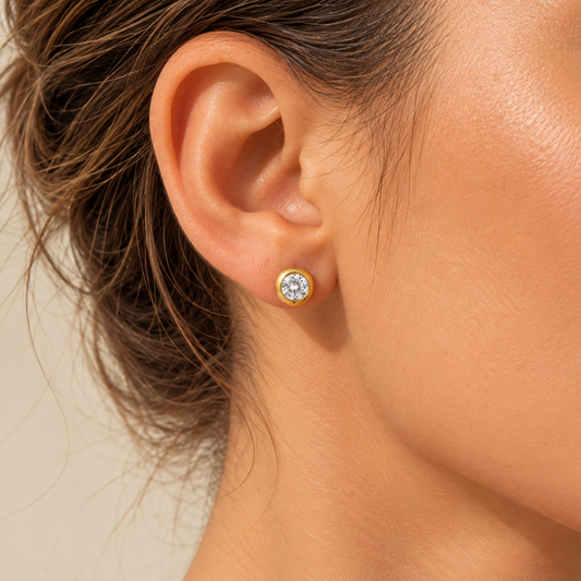 Orecchini Punte Luce Crystal