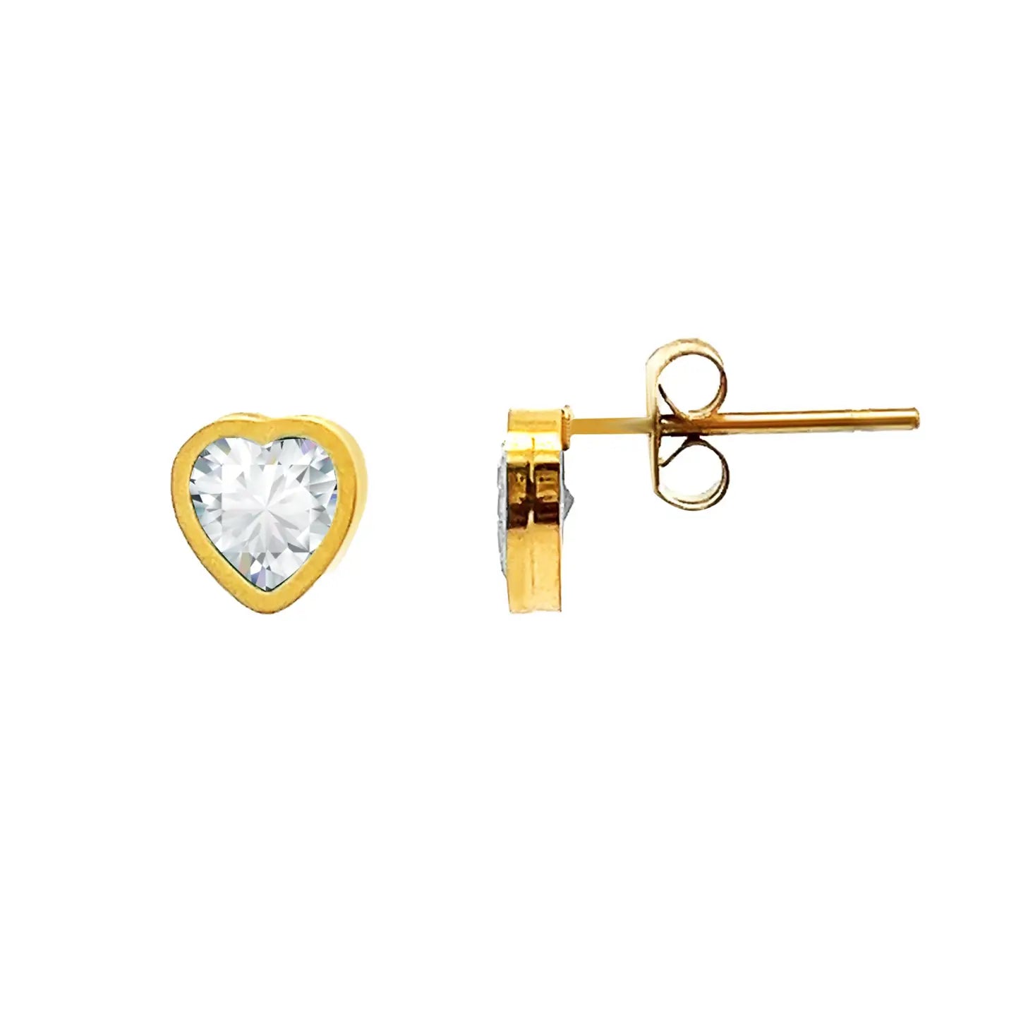 Orecchini Cuore Crystal